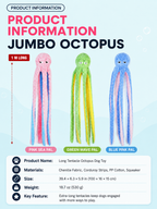Hoomate Long-Leg Octopus Dog Toy