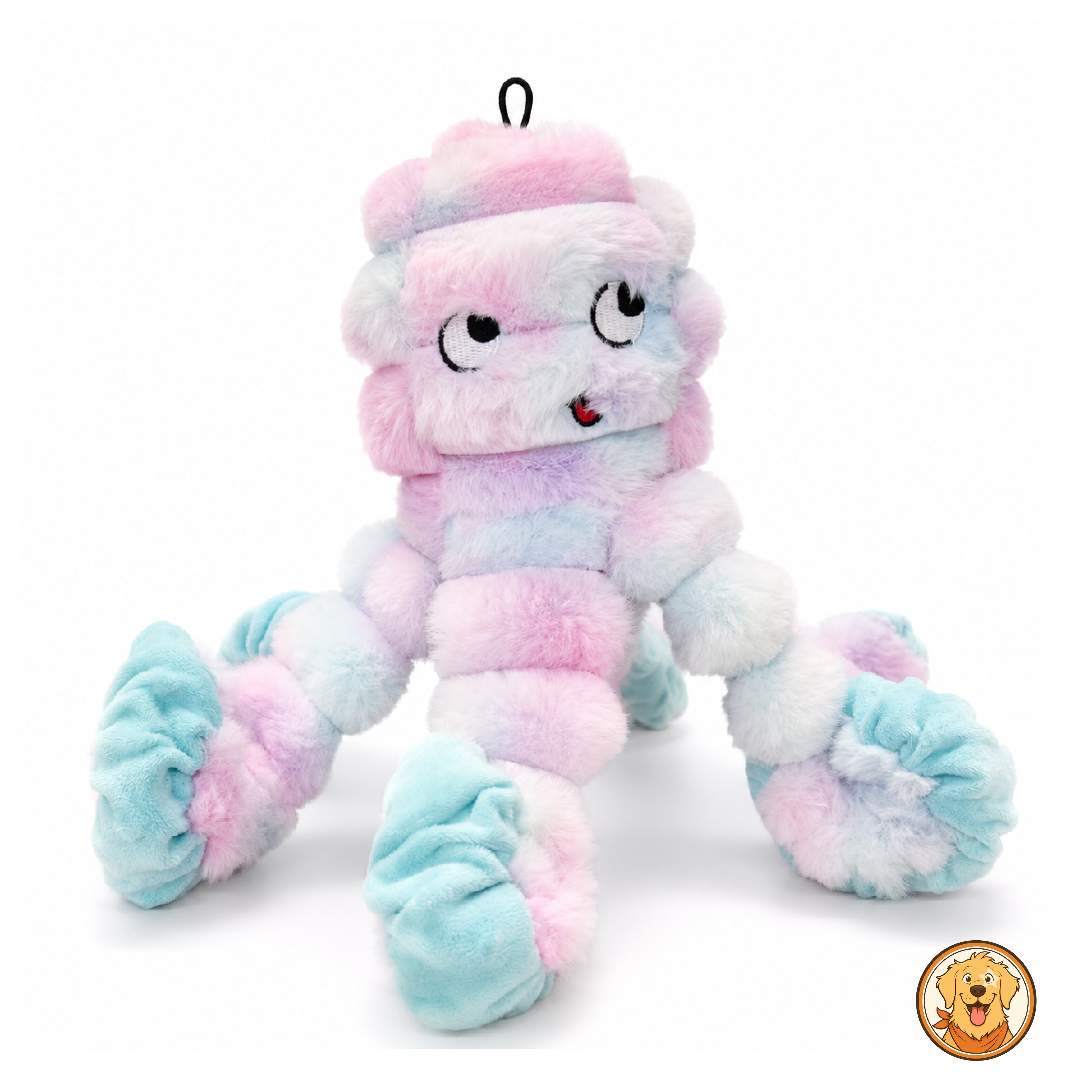Hoomate Crinkle Stretch Octopus Dog Toy Adjustable Dog Toy Rope – Interactive Tug Toy for Indoor Dogs | Summer Must-Have & Limited Deals