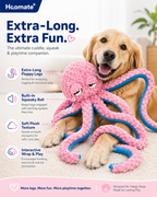 Hoomate Long-Leg Octopus Dog Toy