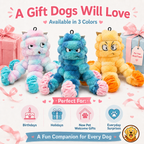 Hoomate Crinkle Stretch Octopus Dog Toy Adjustable Dog Toy Rope – Interactive Tug Toy for Indoor Dogs | Summer Must-Have & Limited Deals