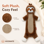 Hoomate Crinkle Long Bunny /Sloth Dog Toy