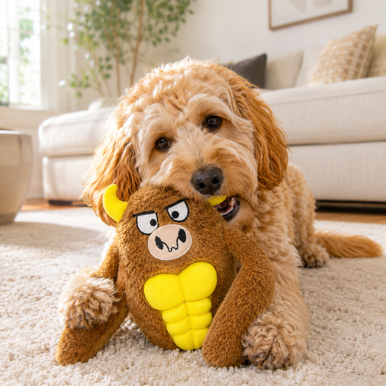 Hoomate Muscle Monster Dog Toy